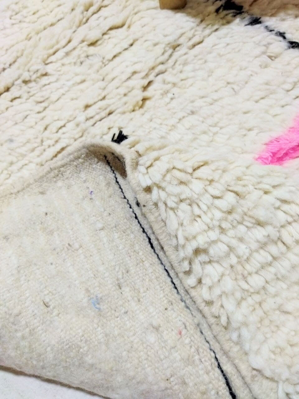 Tribal berber carpet 260 x 158 cm