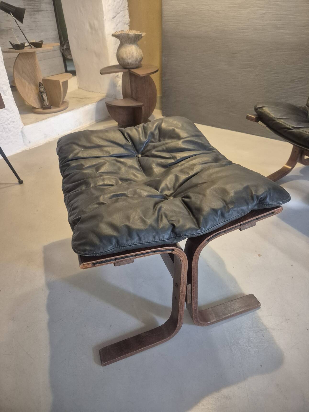 Siesta armchair + ottoman, Ingmar Relling for Westnofa