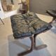 Siesta armchair + ottoman, Ingmar Relling for Westnofa