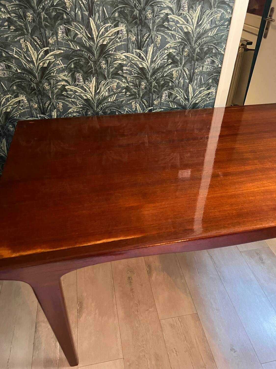 Table à manger scandinave année 60 en teck