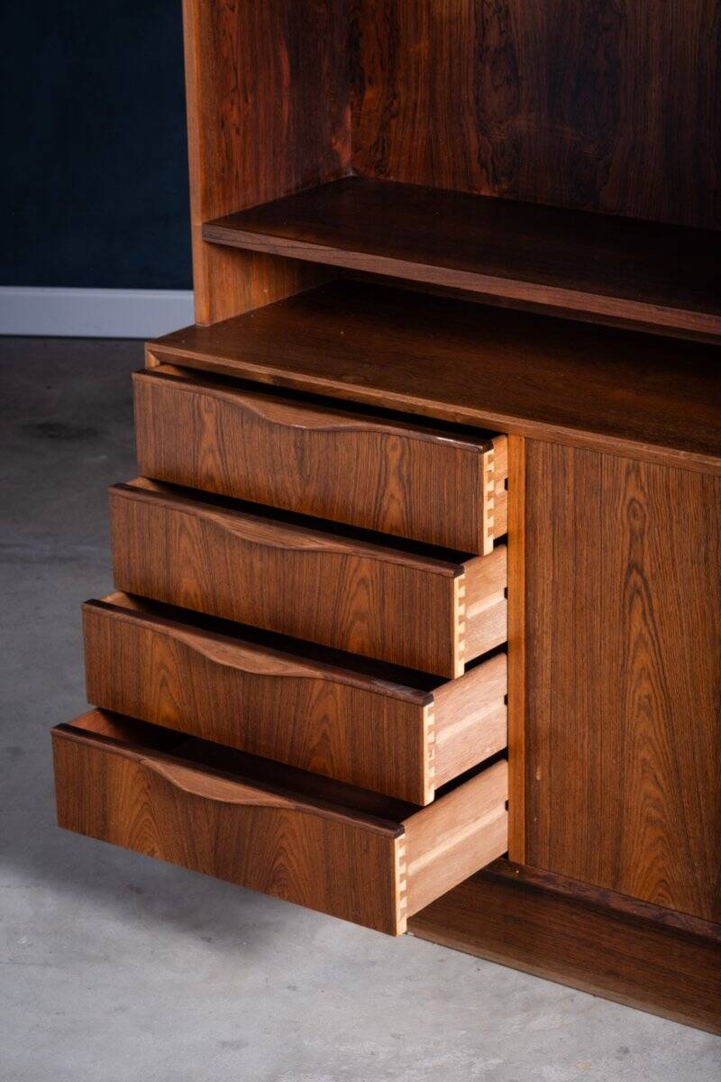 Wall Console in Rosewood by Erling Torvits, 1960s
