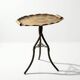 Japanese Art Nouveau bronze and brass table with dragonfly, 1920s