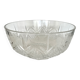 Vintage glass salad bowl