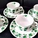 Porcelain tea service Sia Model "Evergreen"