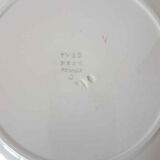 Set of 10 hollow plates in Creil and Montereau earthenware HBCM model Yves