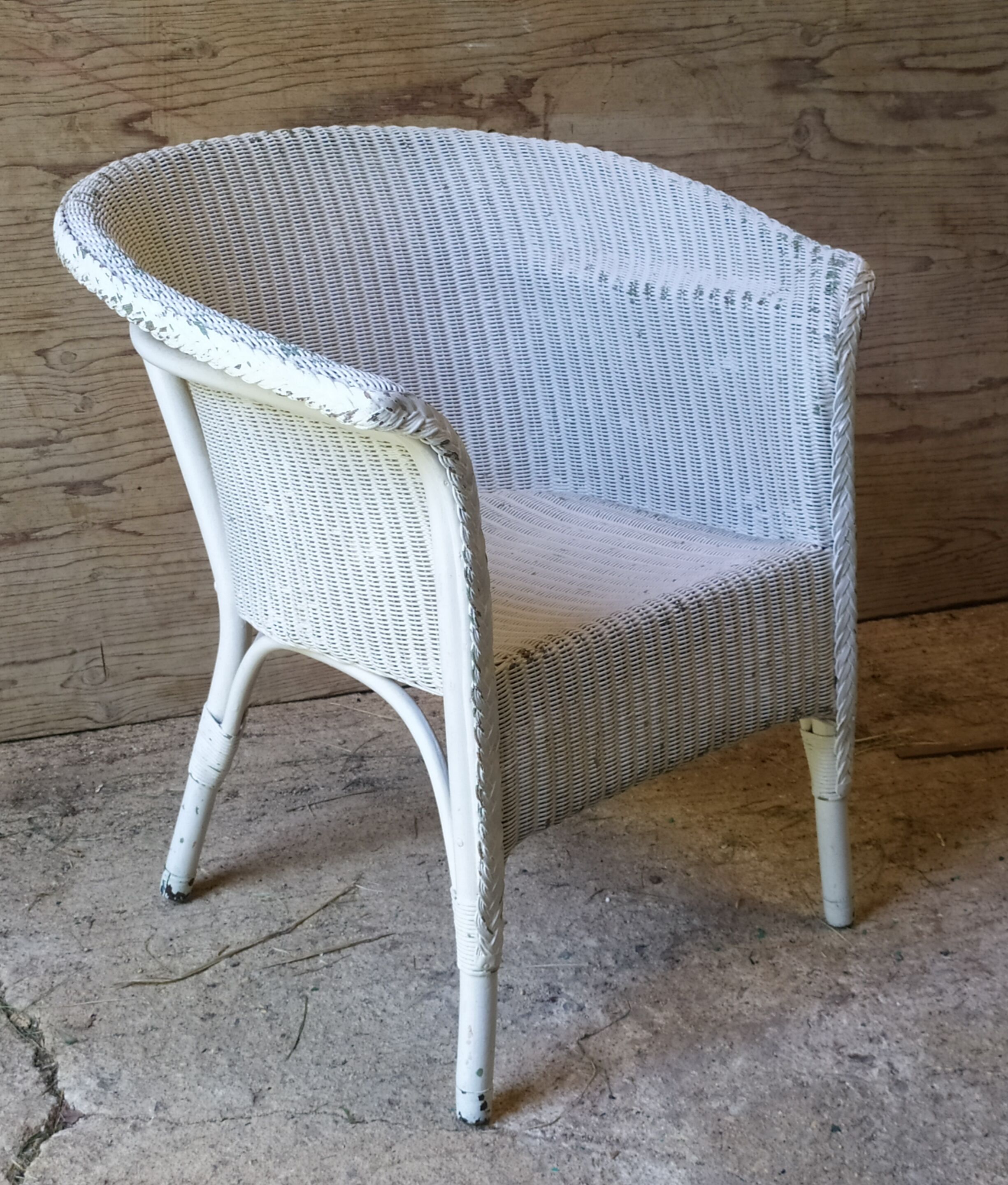 Lloyd Loom armchair