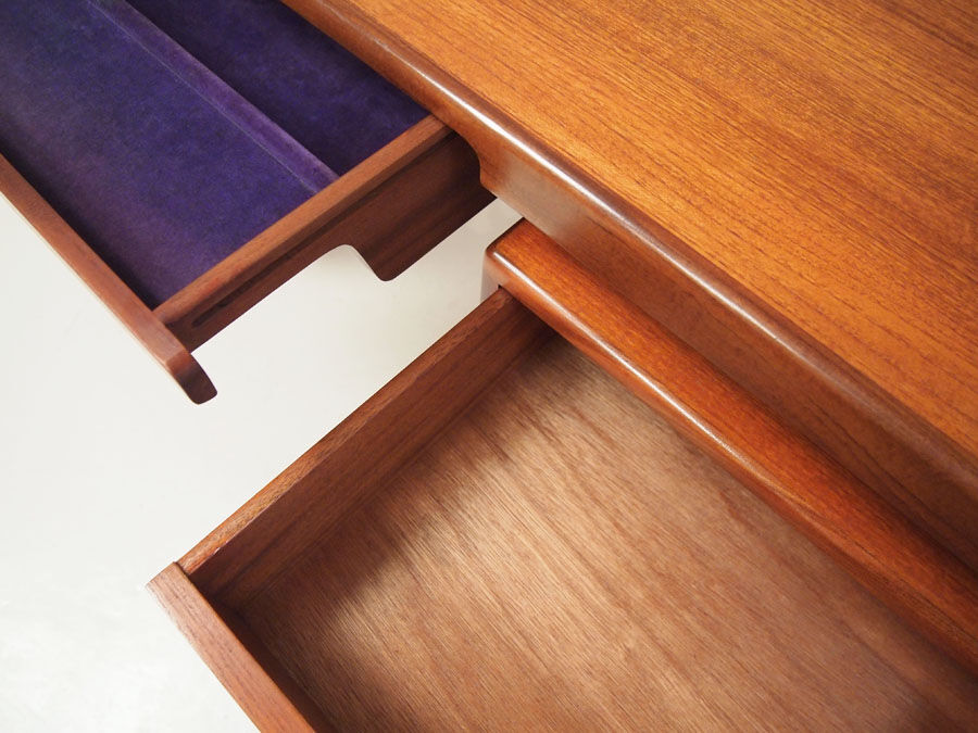 Midcentury modern teak desk by G Plan Furniture England