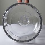 Antique wine decanter, faceted cut crystal