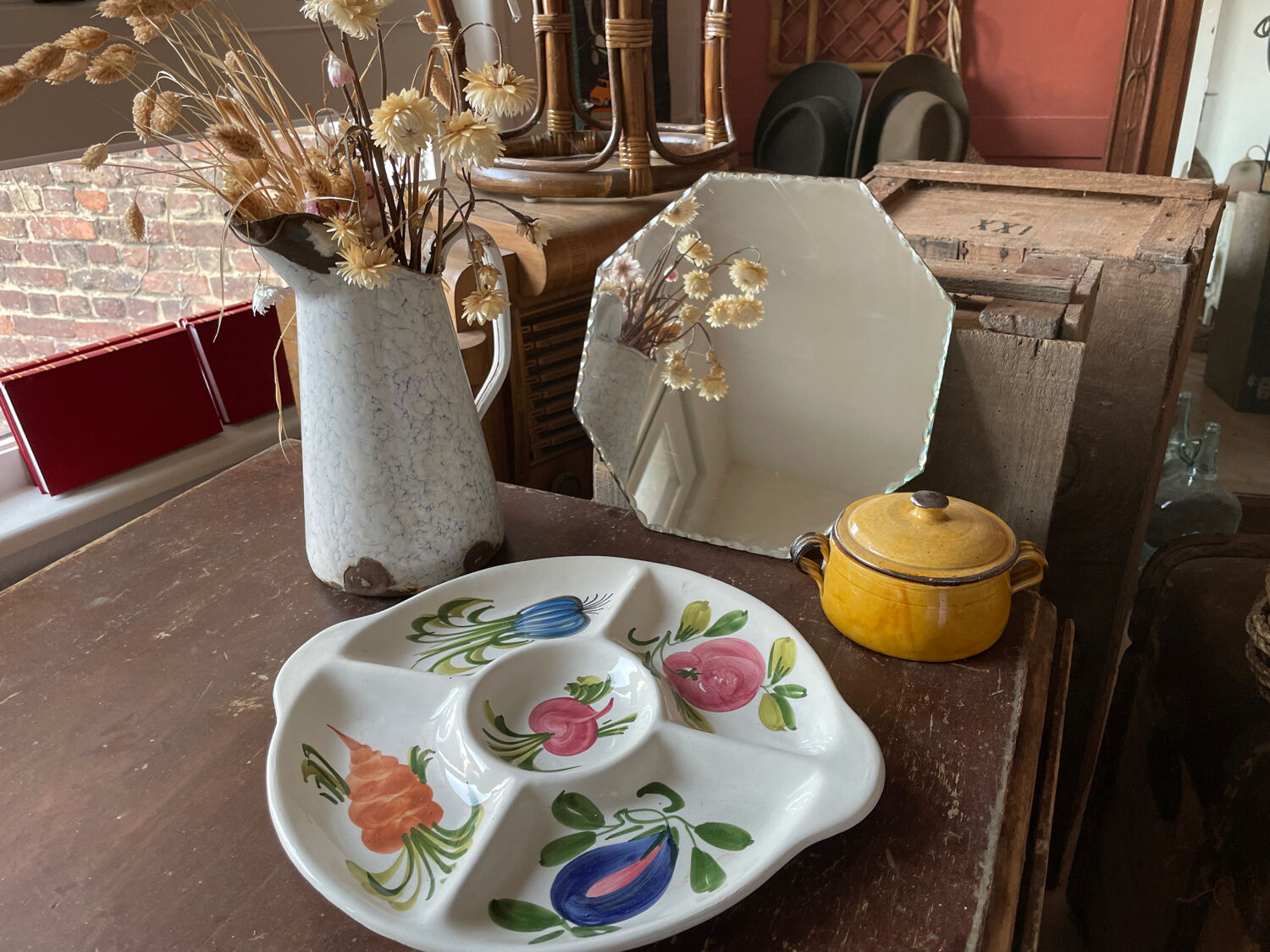 Octagonal mirror 383