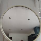 Round fiberglass mirror from the 70s