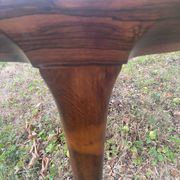 Scandinavian dining table in Rio rosewood.