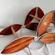 Echelle de bateau vintage bois et cordage