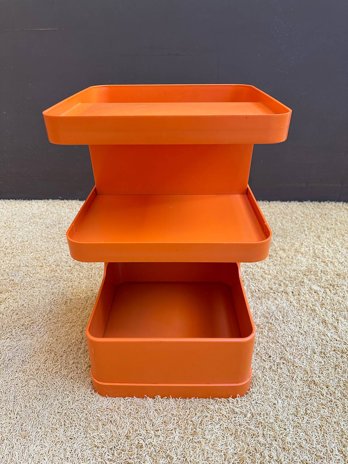 Prisunic Flair model plastic bedside table