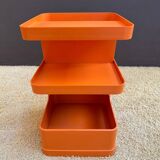 Prisunic Flair model plastic bedside table