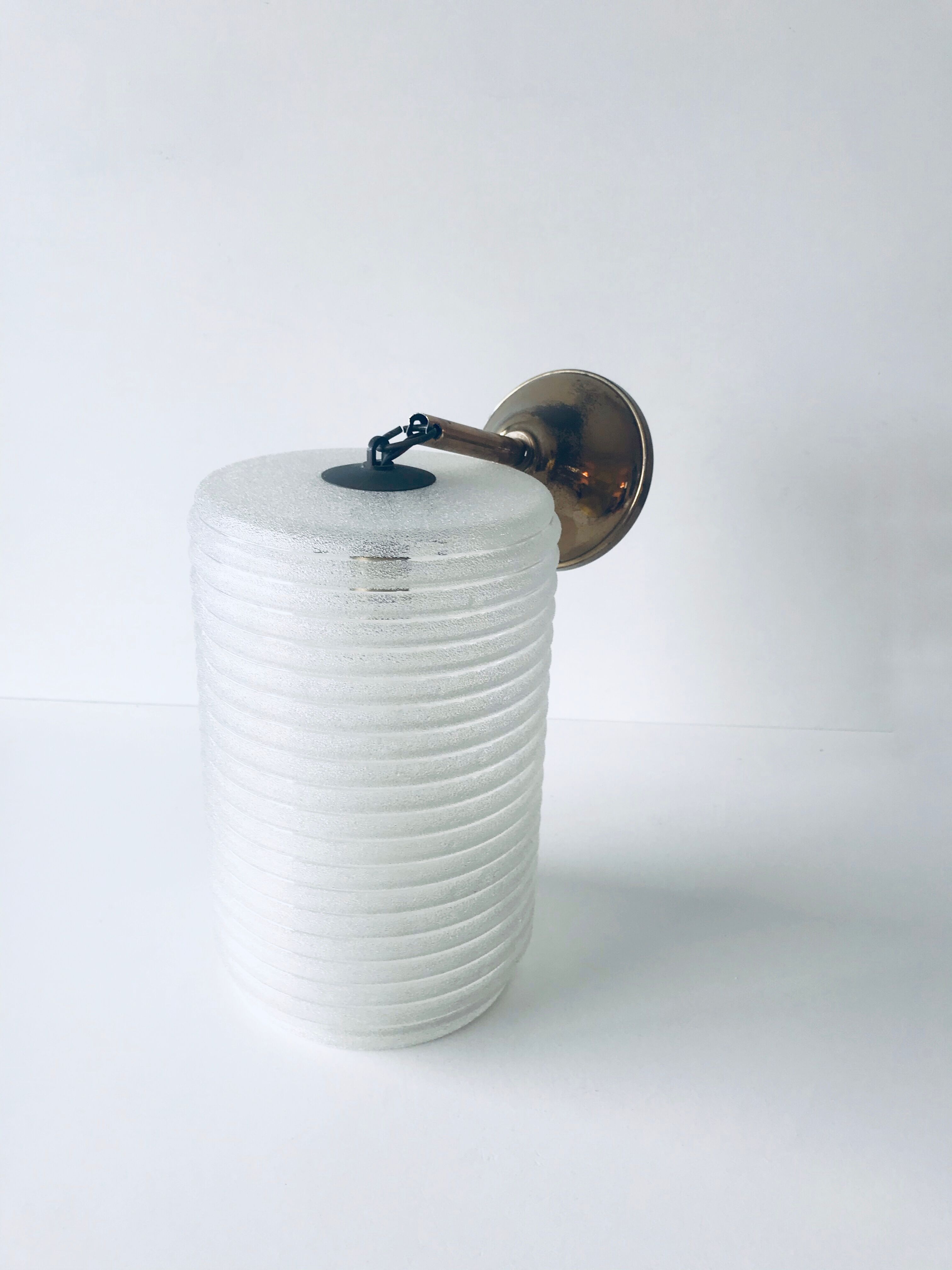 Granite glass hanging lamp