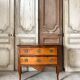 Commode sauteuse en merisier époque 1900