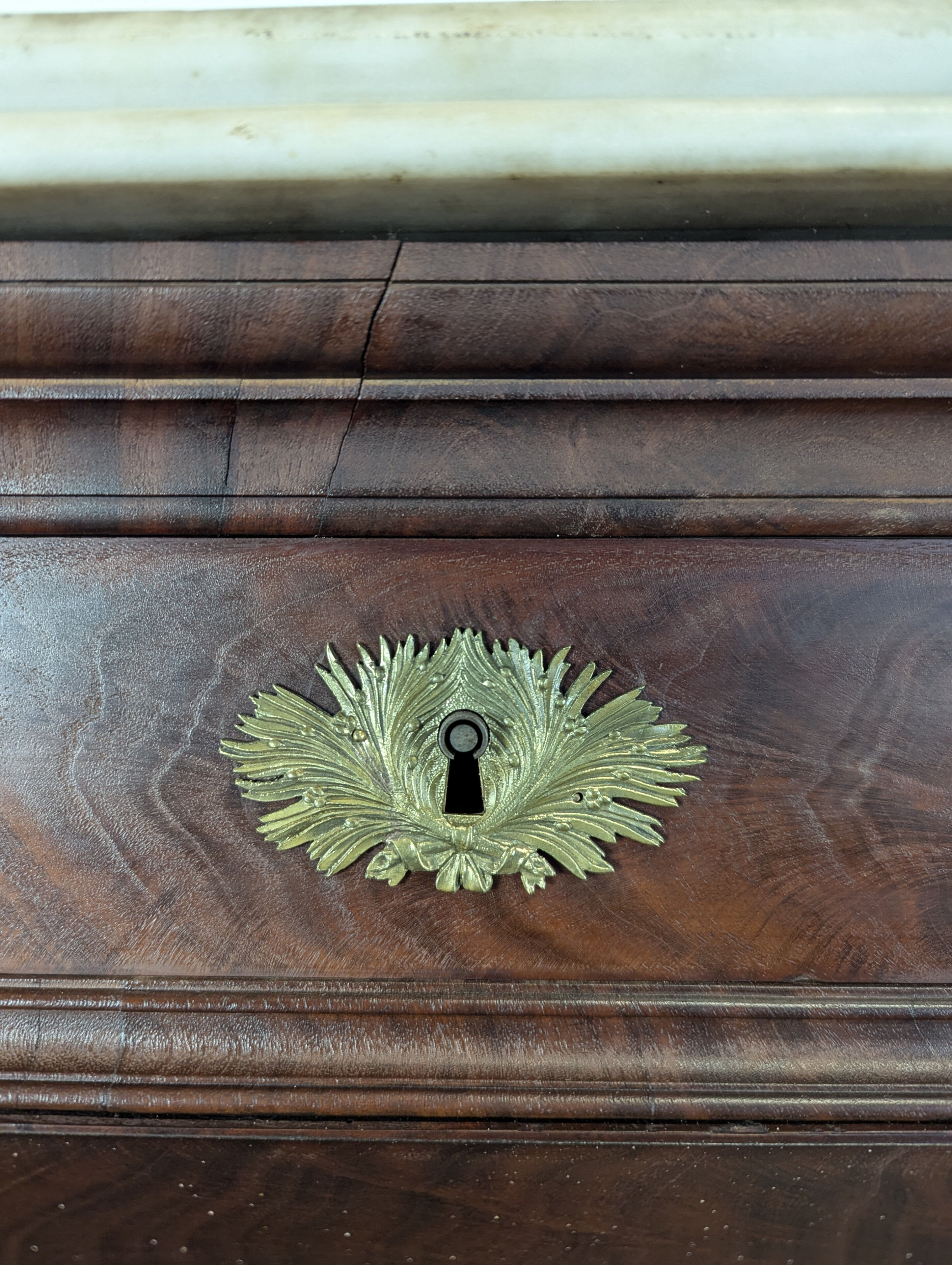 Bureau cylindre d'époque Empire