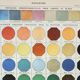 Old engraving 1898, Colors 2, multicolored, gradient • Lithograph, Original plate