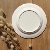 Blue landscape dessert plates
