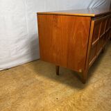 Mid Century Retro Teak Sideboard by Nathan 1960  Squares Danish Design