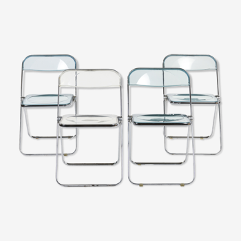 Plia Chairs by Giancarlo Piretti