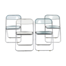 Plia Chairs by Giancarlo Piretti