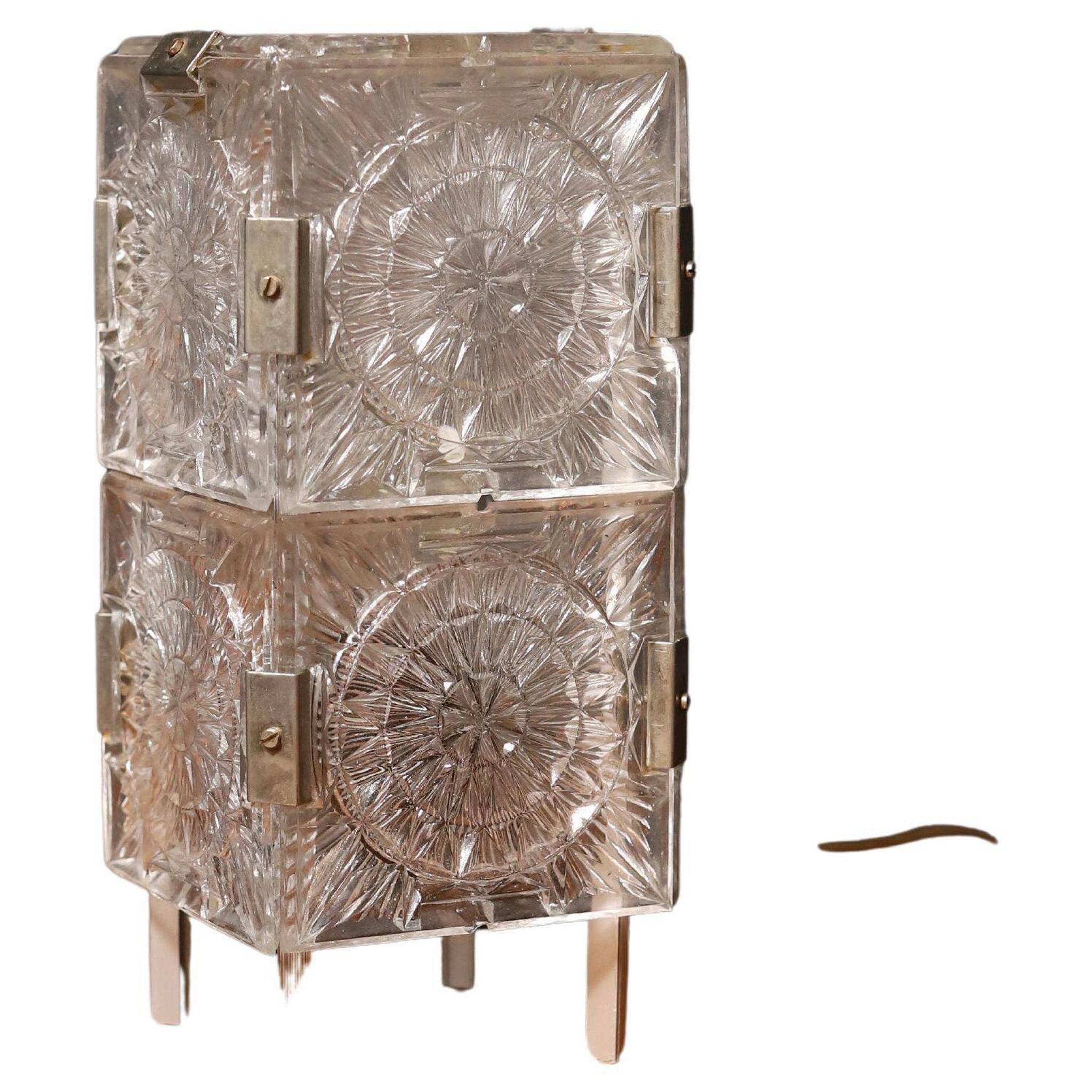 Mid century table lamp by Kamenický Šenov, Czechoslovakia, 1970´s