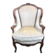 Fauteuil bergère à oreilles Louis XV
