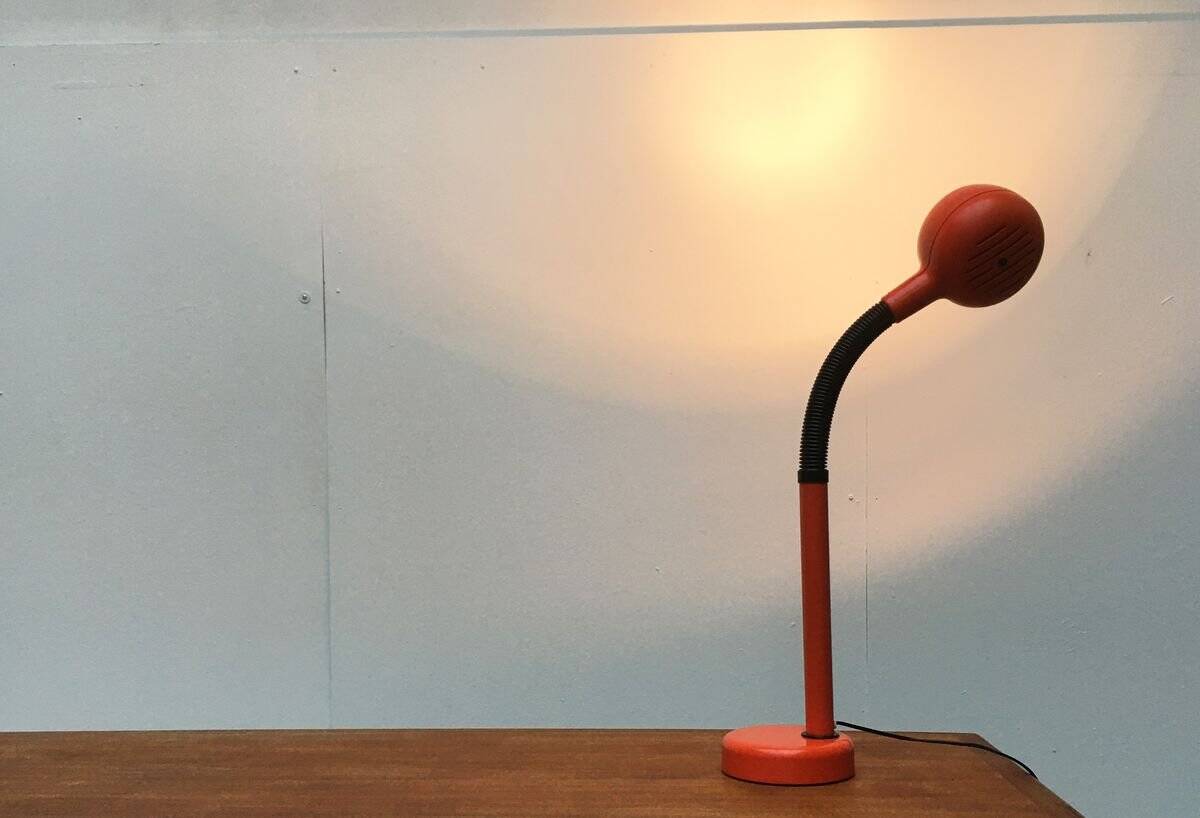 Cobra Table Lamp Swedish Space Age by Fagerhult