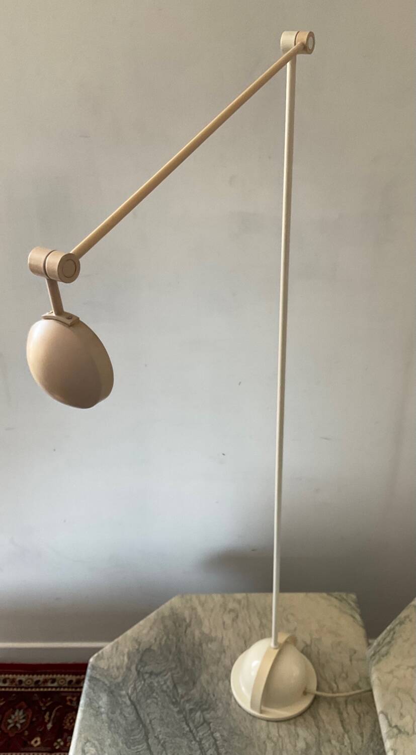 Vintage reading floor lamp from the 70s and 80s