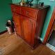 Mahogany storage cabinet classic English style