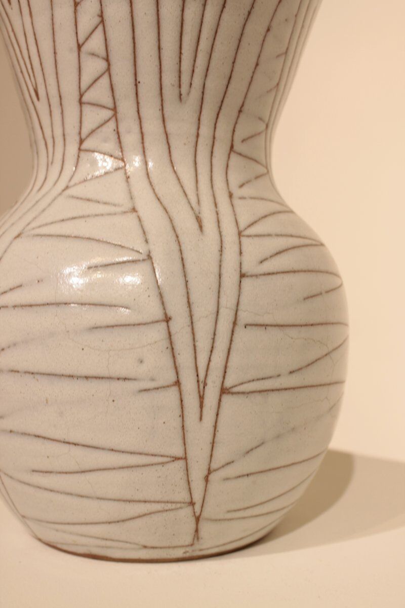 Important vase by Robert Picault - Vallauris, France