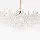 XL Tulipan Waterfall Glass Chandelier by Kalmar - Austria 1960s