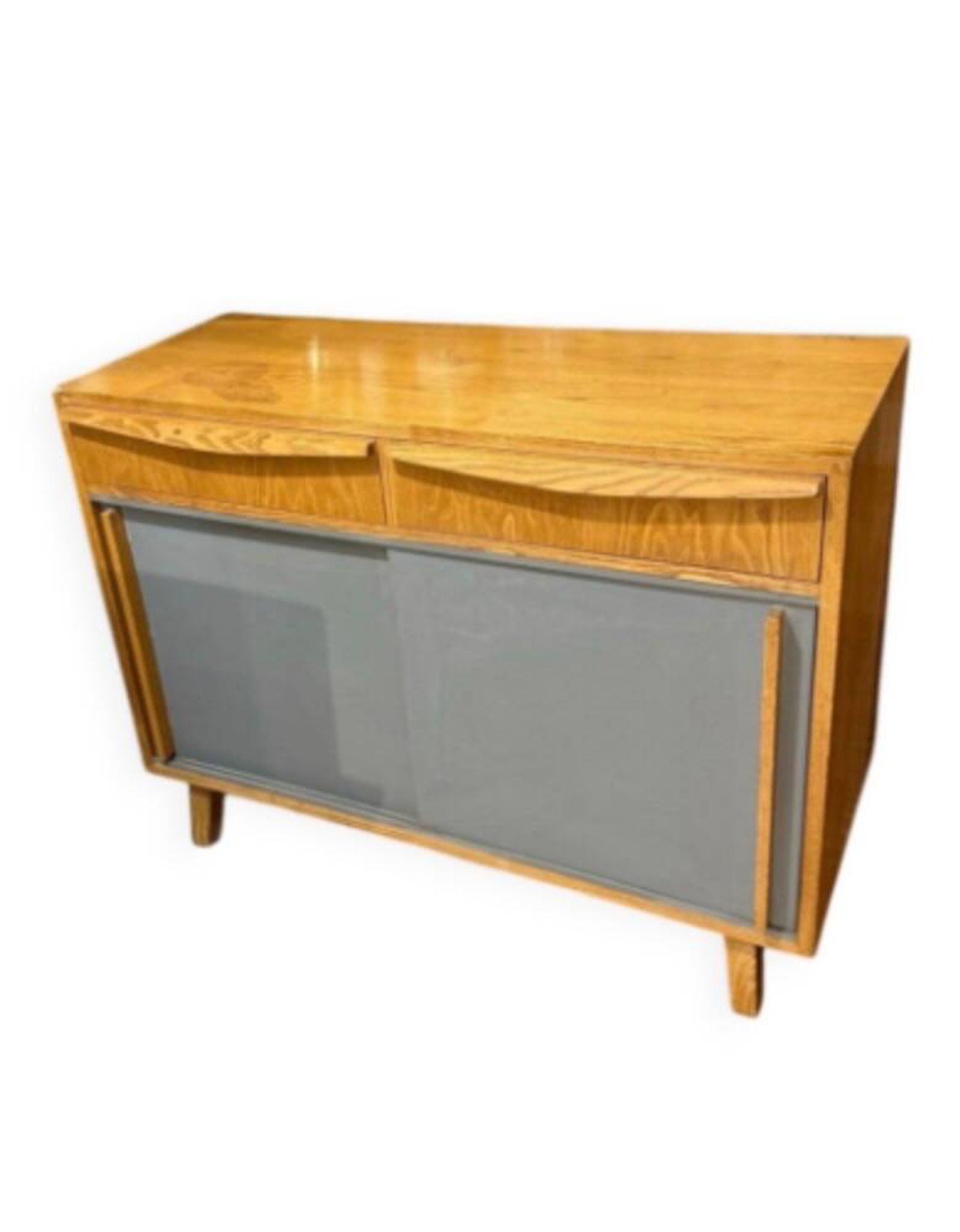 Oak chest of drawers spirit P. Guariche