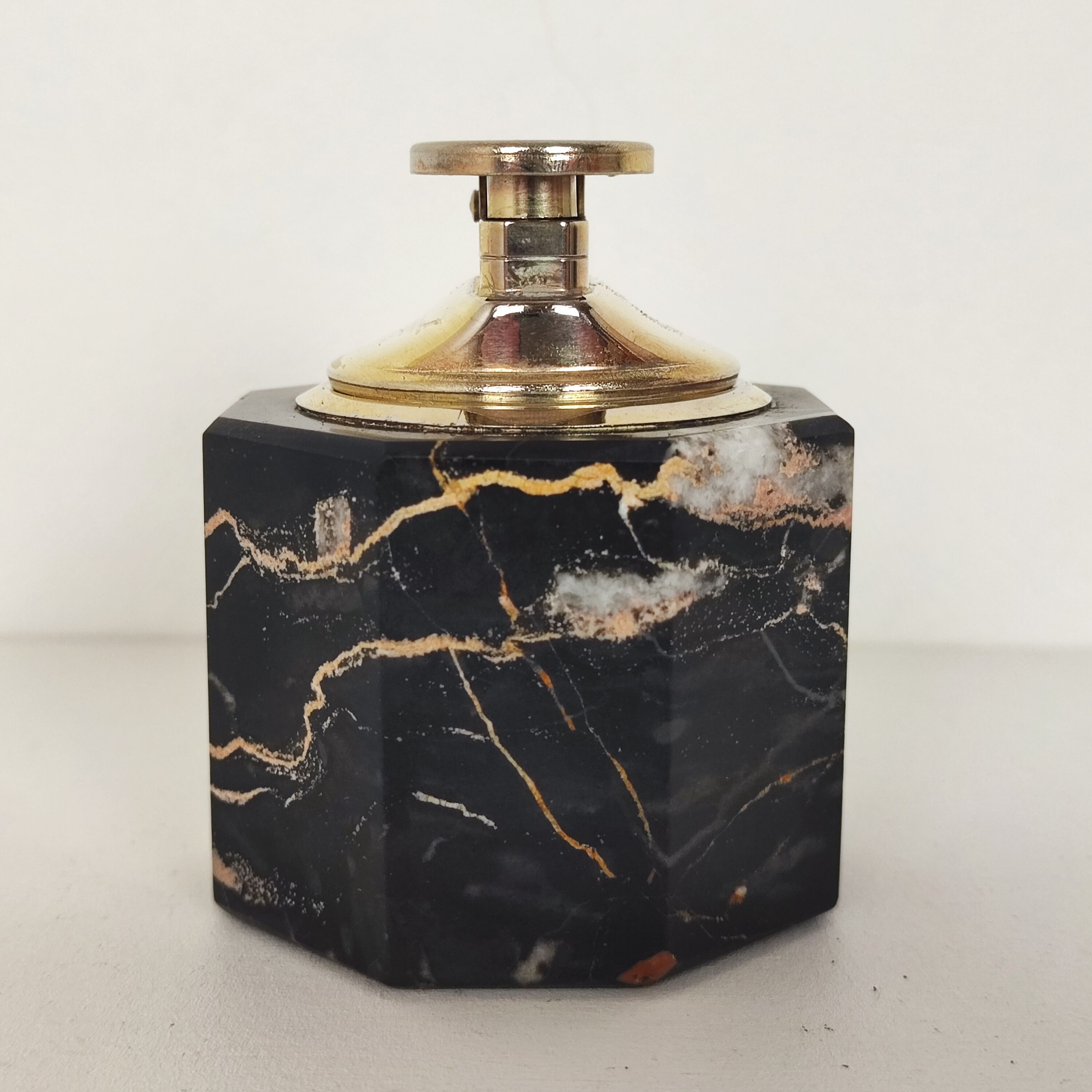 Black marble lighter