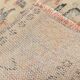 Apricot Tones Pastel Handwoven Turkish Vintage Carpet Rug, 177x273 Cm