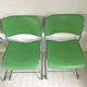 4 Green chairs 40/4 by David Rowland