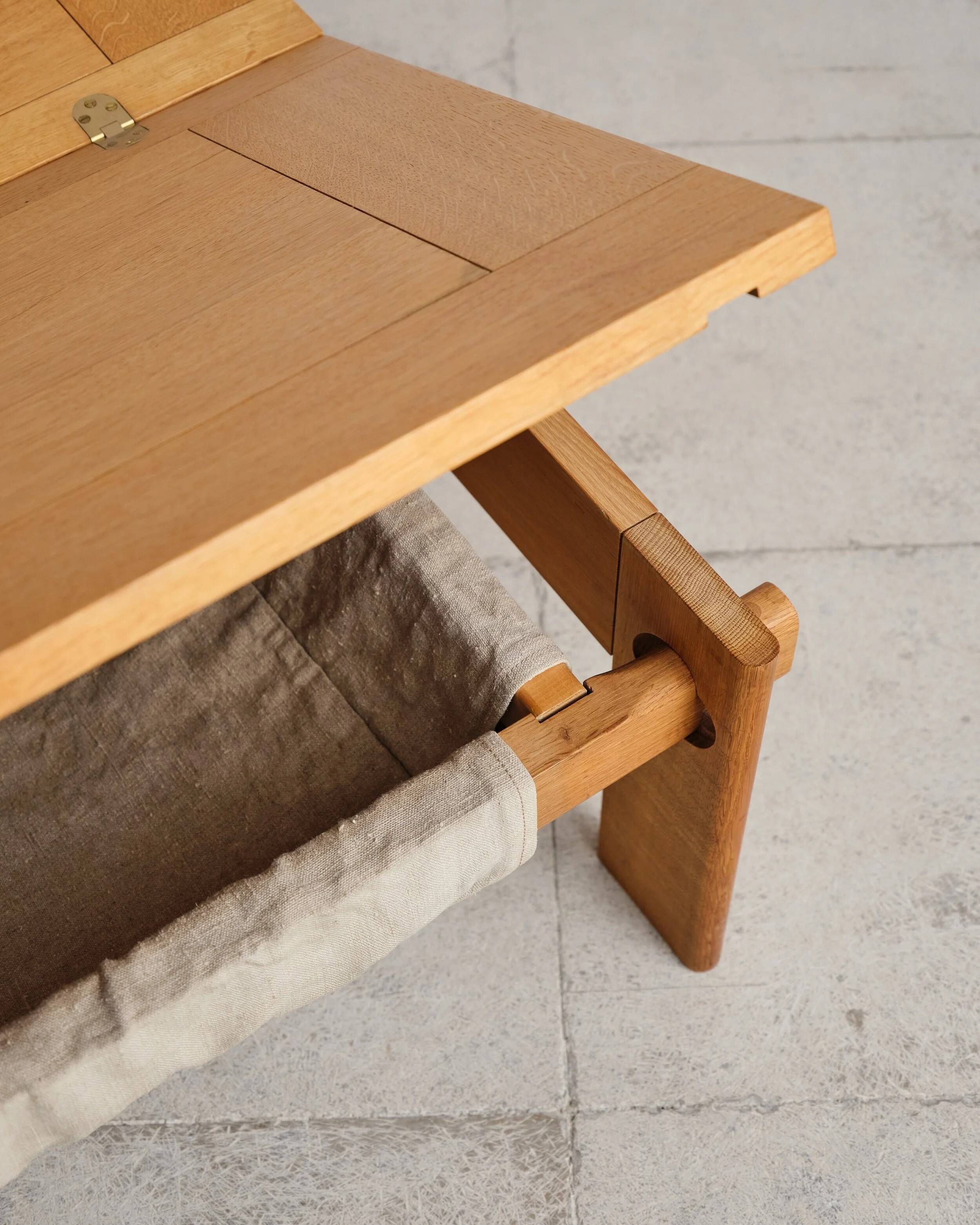 Large brutalist coffee table by Tage Poulsen, Denmark, 1960s.