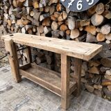 Renovated carpenter's workbench