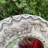 Vintage handcrafted mirror 30cm
