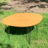 supercircle table by Bruno Mathsson and Piet Hein - Denmark 1970s