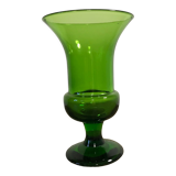 Medici vase in vintage green glass
