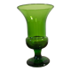 Medici vase in vintage green glass