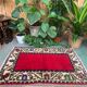 Old Turkish Oushak rug 124x80 cm vintage