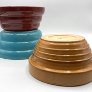 Trio of 1950s ceramic planters