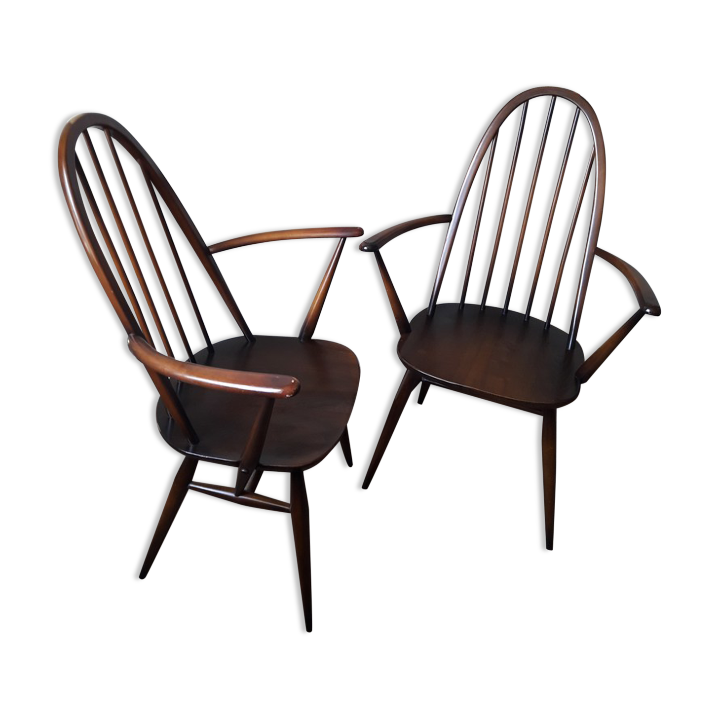 Pair of ercol chairs