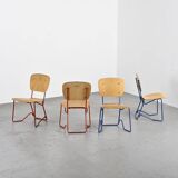 Chaises Alu-Flex par Armin Wirth, circa 1965