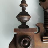Fronton de meuble en bois 33 cm