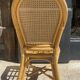 Paire de chaises en rotin