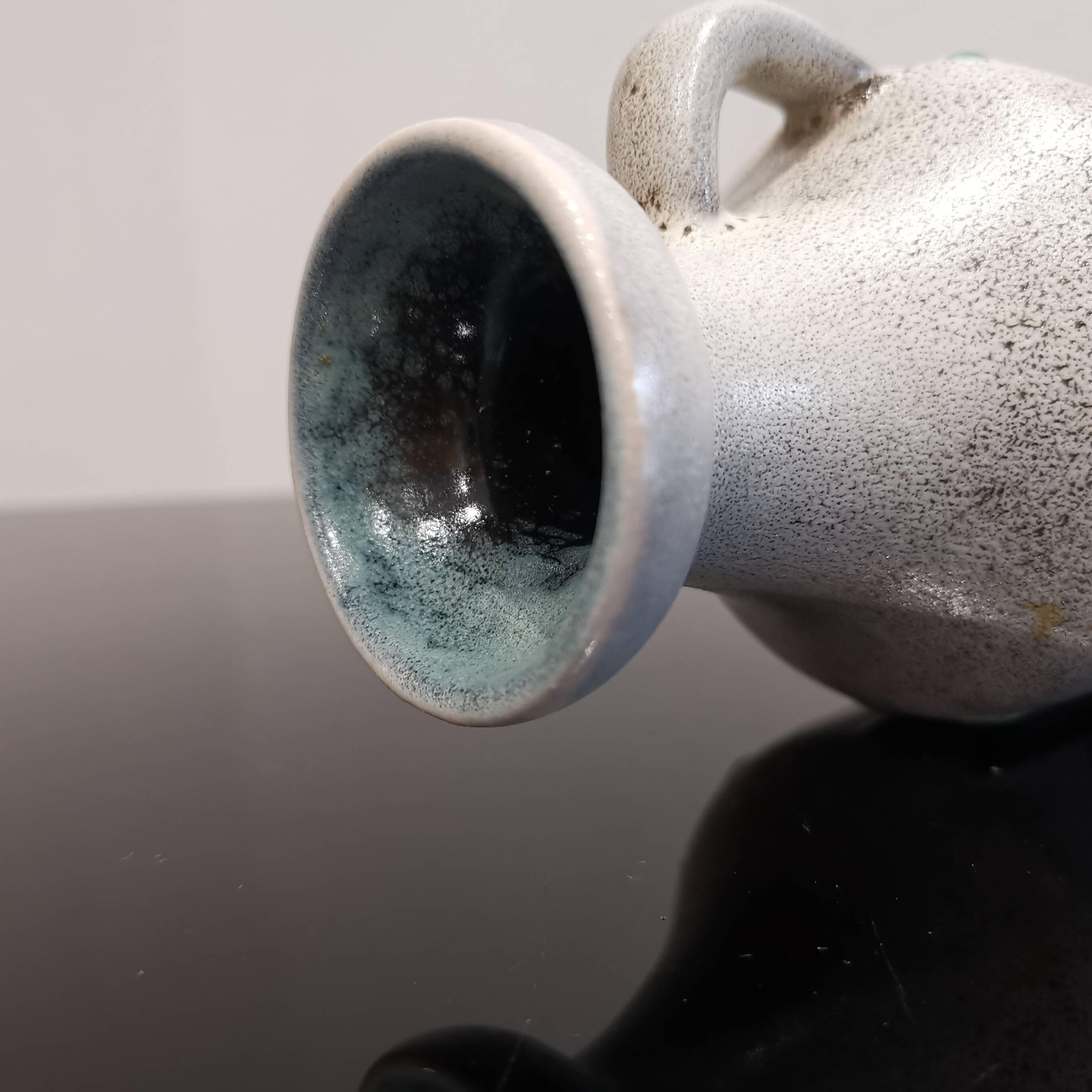 Old designer vase from the 70s by Strehla keramik CDR 1302 Germany